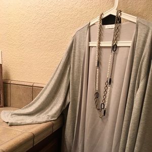 August Mist Grey Cardigan!